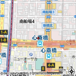 椿クリニック　心斎橋医院周辺の地図
