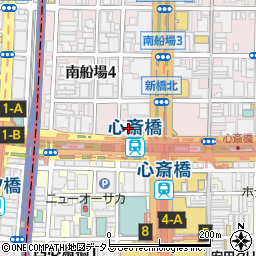 椿クリニック　心斎橋医院周辺の地図
