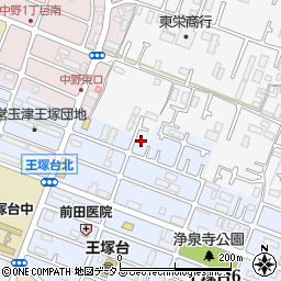 兵庫県神戸市西区王塚台5丁目66周辺の地図