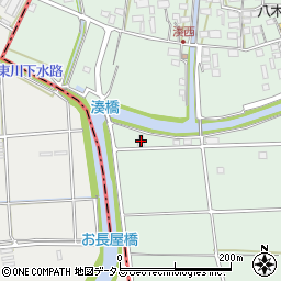 静岡県袋井市湊1303-1周辺の地図