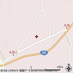 島根県益田市美都町丸茂1183周辺の地図