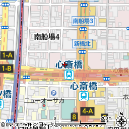 ＲＩＭＯＷＡ　ＳＴＯＲＥ　大阪心斎橋周辺の地図