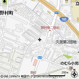 三重県津市久居野村町329-26周辺の地図
