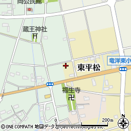 静岡県磐田市東平松712周辺の地図