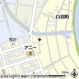 静岡県浜松市中央区白羽町1550周辺の地図