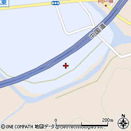北広島町役場　千代田浄化センター周辺の地図