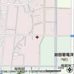 静岡県磐田市川袋1167周辺の地図