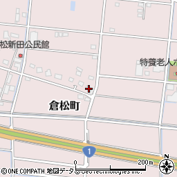 静岡県浜松市中央区倉松町959周辺の地図