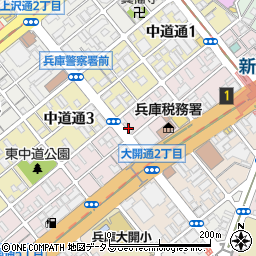 ダイアパレス水木通弐番館周辺の地図