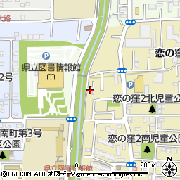 奈良県奈良市恋の窪1丁目19-2周辺の地図