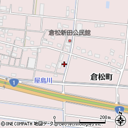 静岡県浜松市中央区倉松町1048周辺の地図