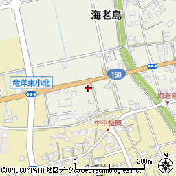 静岡県磐田市海老島682周辺の地図