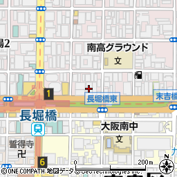 長堀安田ビル周辺の地図