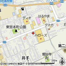 岡山県総社市井手592周辺の地図