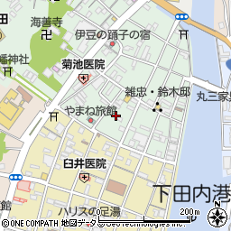 静岡県下田市一丁目20周辺の地図