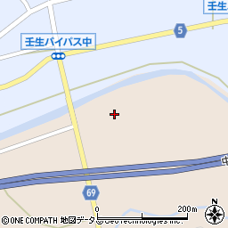 広島県山県郡北広島町丁保余原1406周辺の地図