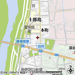 静岡県磐田市本町1034-8周辺の地図