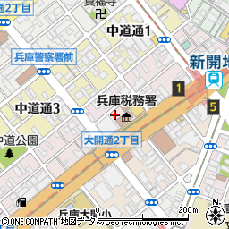 神戸市視覚障害者福祉協会（一般社団法人）周辺の地図