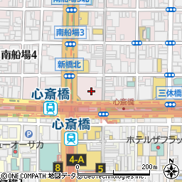 大阪府大阪市中央区南船場3丁目12-9周辺の地図