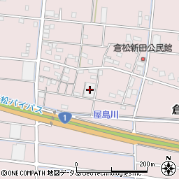 静岡県浜松市中央区倉松町1038周辺の地図
