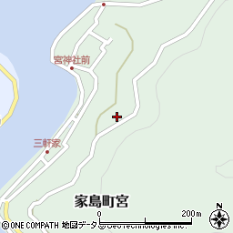 兵庫県姫路市家島町宮808周辺の地図