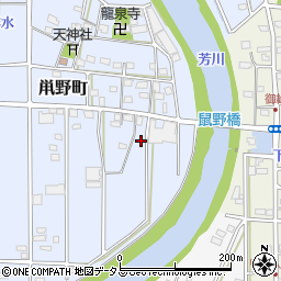 静岡県浜松市中央区鼡野町333周辺の地図
