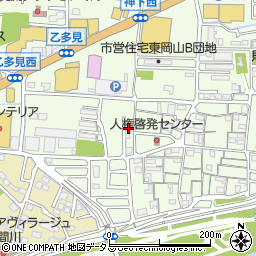 岡山県岡山市中区神下72周辺の地図