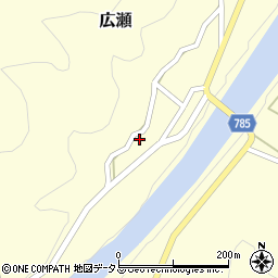 奈良県山辺郡山添村広瀬148周辺の地図