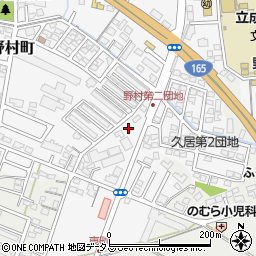 三重県津市久居野村町329-25周辺の地図