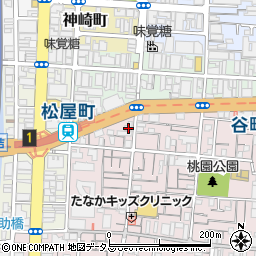 日新工芸株式会社　大阪営業所周辺の地図