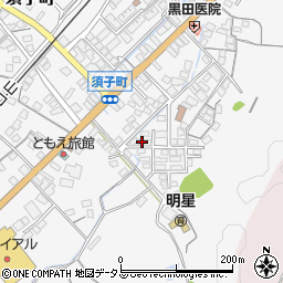 島根県益田市須子町17-38周辺の地図