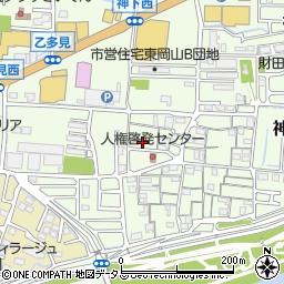 岡山県岡山市中区神下253周辺の地図