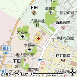 下田市民文化会館　小ホール周辺の地図
