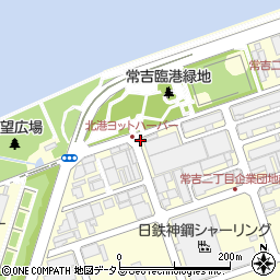 大阪府大阪市此花区常吉周辺の地図