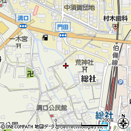 岡山県総社市総社3周辺の地図