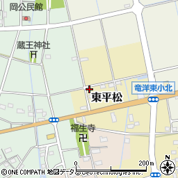 静岡県磐田市東平松708周辺の地図
