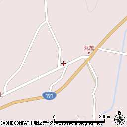 島根県益田市美都町丸茂1102周辺の地図