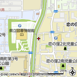 奈良県奈良市恋の窪1丁目19-4周辺の地図