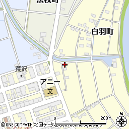 静岡県浜松市中央区白羽町1547周辺の地図