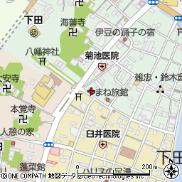 下田たばこ販売協組周辺の地図