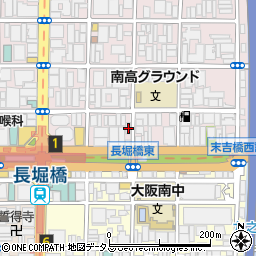 大阪府大阪市中央区南船場1丁目11-3周辺の地図