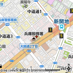 神戸トヨペット　本社店周辺の地図