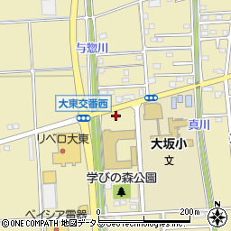 掛川警察署大東交番周辺の地図