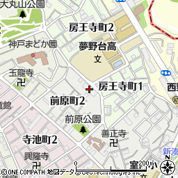 オリーブハイツ神戸周辺の地図