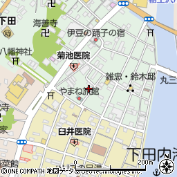静岡県下田市一丁目19-12周辺の地図