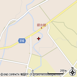 広島県山県郡北広島町今田840周辺の地図