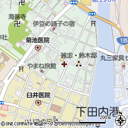 静岡県下田市一丁目20-7周辺の地図