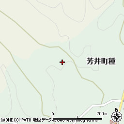 岡山県井原市芳井町種884周辺の地図