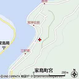 兵庫県姫路市家島町宮1054周辺の地図