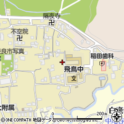 奈良県奈良市丹阪町周辺の地図